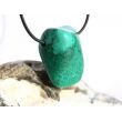 Eilatstein Schmuckstein / Trommelstein gebohrt (Azurit-Malachit-Chrysokoll-Türkis) - Rarität - Sonderqualität - ca. 3,2 cm x 2,2 cm x 1,8 cm