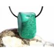 Eilatstein Schmuckstein / Trommelstein gebohrt (Azurit-Malachit-Chrysokoll-Türkis) - Rarität - Sonderqualität - ca. 3,2 cm x 2,2 cm x 1,8 cm