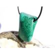 Eilatstein Schmuckstein / Trommelstein gebohrt (Azurit-Malachit-Chrysokoll-Türkis) - Rarität - Sonderqualität - ca. 3,2 cm x 2,2 cm x 1,8 cm