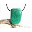 Eilatstein Schmuckstein / Trommelstein gebohrt (Azurit-Malachit-Chrysokoll-Türkis) - Rarität - Sonderqualität - ca. 3,2 cm x 2,2 cm x 1,8 cm