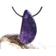 Fluorit-Opal (Tiffany Stone) XXL Schmuckstein / Scheibenstein gebohrt - Rarität - AA-Sonderqualität - Handarbeit - ca. 4 cm x 1,9 cm x 0,7 cm