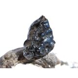 Psilomelan (Braunstein) Rohstein - Rarität - Sonderqualität - ca. 3,1 cm x 1,8 cm x 1,2 cm (Fairer Handel/Fair Trade)