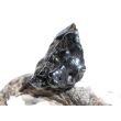 Psilomelan (Braunstein) Rohstein - Rarität - Sonderqualität - ca. 3,1 cm x 1,8 cm x 1,2 cm (Fairer Handel/Fair Trade)