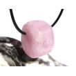 Morganit (Beryll) Schmuckstein / Trommelstein gebohrt - Sonderqualität - Rarität - ca. 2,5 cm x 2,2 cm x 1,6 cm