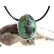 Smaragd Schmuckstein gebohrt (Beryll) - Rarität - ca. 2,3 cm x 1,8 cm x 2 cm