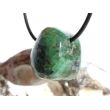 Smaragd Schmuckstein gebohrt (Beryll) - Rarität - ca. 2,3 cm x 1,8 cm x 2 cm