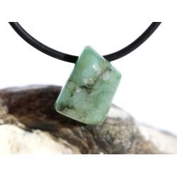 Smaragd Schmuckstein gebohrt (Beryll) - Rarit�t - ca. 1,6 cm x 1,5 cm x 1,1 cm