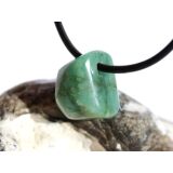 Smaragd Schmuckstein gebohrt (Beryll) - Rarität - ca. 1,6 cm x 1,5 cm x 1,1 cm