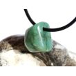 Smaragd Schmuckstein gebohrt (Beryll) - Rarität - ca. 1,6 cm x 1,5 cm x 1,1 cm