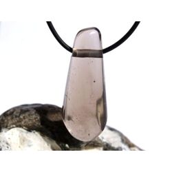 Rauchquarz mitteldunkel XXL Schmuckstein / Trommelstein...