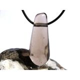 Rauchquarz mitteldunkel XXL Schmuckstein / Trommelstein...