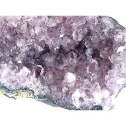 Amethyst Kristallstufe / Ladestufe hell  (Uruquai) - Sonderqualitt  - ca. 11,7 cm x 7,7 cm x 6,3 cm