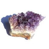 Amethyst Kristallstufe mitteldunkel (Brasilien) -...