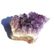 Amethyst Kristallstufe mitteldunkel (Brasilien) - Sonderqualität - ca. 5,6 cm x 3,7 cm x 3,4 cm