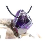 Amethyst dunkel "Morion" Kristallspitze /...