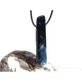 Pietersit XXXL Schmuckstein / Scheibenstein gebohrt - AA-Sonderqualität - Rarität - Handarbeit - ca. 5,9 cm x 1,3 cm x 0,8 cm