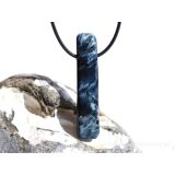 Pietersit XXXL Schmuckstein / Scheibenstein gebohrt - AA-Sonderqualität - Rarität - Handarbeit - ca. 5,9 cm x 1,3 cm x 0,8 cm