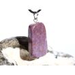 Lavendel-Jade (Jadeit) Schmuckstein / Scheibenstein Anhänger Öse Schmuckdose - Sonderqualität - ca. 4 cm x 1,8 cm x 0,7 cm (Lavendeljade)