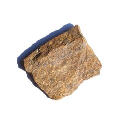 Bronzit Rohstein - ca. 4,3 cm x 3,5 cm x 1,1 cm