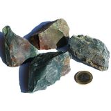 Heliotrop 1 Rohstein - ca. 78 g - Restbestand -