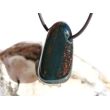 Heliotrop Trommelstein / Schmuckstein gebohrt - AA-Sonderqualität - ca. 3,3 cm x 2,2 cm x 1,8 cm