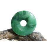 Chrysokoll mit Malachit Donut 19 mm (3,5 mm stark)