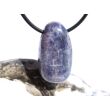 Cordierit (Iolith) Trommelstein / Scheibenstein gebohrt - ca. 3 cm x 1,6 cm x 1,2 cm