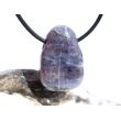 Cordierit (Iolith) Trommelstein / Scheibenstein gebohrt - ca. 2,9 cm x 2 cm x 0,9 cm
