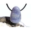 Cordierit (Iolith) Trommelstein / Scheibenstein gebohrt - ca. 2,8 cm x 1,9 cm x 1,2 cm