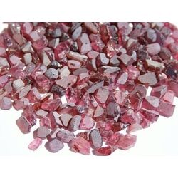 Rhodolith (Granat) Kristalle / Rohsteine / Schleifware / Granulat - AAA-Sonderqualitt - Raritt - ca. 6 g (GKS) - Restbestand -