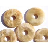 Mondstein Donut Edelstein 30 mm (5-6 mm stark) - Sonderqualität -