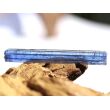 Disthen blau XXL Kristallstab / Rohkristall (Cyanit / Kyanit) - Dose - AA-Sonderqualität - Rarität - ca. 4,3 cm x 0,6 cm x 0,2 cm (GKS)