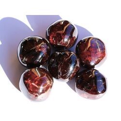 Granat rot Almandin Schimmer Trommelsteine - Sonderqualitt - ca. 2,2 cm / ca. 17 g/St