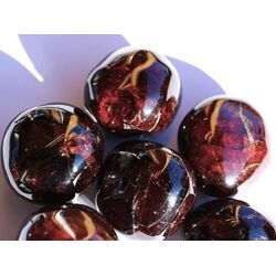 Granat rot Almandin Schimmer Trommelsteine - Sonderqualitt - ca. 2,2 cm / ca. 17 g/St