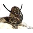 Turitella-Jaspis Trommelstein gebohrt - Sonderqualität - ca. 2,7 cm x 2,3 cm x 1,5 cm (ES)