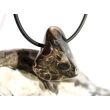 Turitella-Jaspis Trommelstein gebohrt - Sonderqualität - ca. 2,6 cm x 2,4 cm x 1,3 cm (ES)