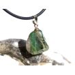 Turmalin grün (Verdelith) Trommelstein Anhänger Öse Schmuckdose - Rarität - ca. 2,2 cm x 1,4 cm x 1 cm