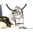 Turmalinquarz XXL Schmuckstein gebohrt - AA-Sonderqualität - Handarbeit - ca. 4,1 cm x 3,1 cm x 2,2 cm
