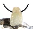 Citrin (gebr.) Trommelstein gebohrt - ca. 3 cm x 2 cm x 1,2 cm