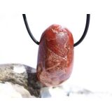 Siderit XL Trommelstein gebohrt - Sonderqualität - Rarität - ca. 3,5 cm x 2,1 cm x 1,9 cm (GKS)