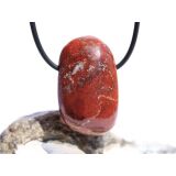 Siderit XL Trommelstein gebohrt - Sonderqualität - Rarität - ca. 3,5 cm x 2,1 cm x 1,9 cm (GKS)