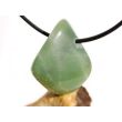 Chalcedon grün Trommelstein gebohrt - Sonderqualität - ca. 2,9 cm x 2,4 cm x 1,7 cm (GKS)