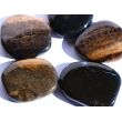 Sardonyx XXL Scheibensteine - schöne Qualität - ca. 4,2 - 4,6 cm / ca. 24-30g/St