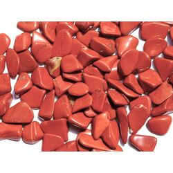 Jaspis rot Trommelsteine mini (S) - Sonderqualitt - ca. 0,9 - 2,5 cm / ca. 50 g