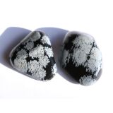 Schneeflockenobsidian Trommelsteine - Sonderqualität...
