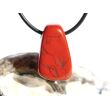 Jaspis rot Schmuckstein gebohrt - Sonderqualität - ca. 2,6 cm x 1,7 cm x 1,5 cm - Sonderpreis wg. Makel -