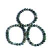 Moosachat grün (Chalcedon) Armband / Kugelarmband - Kugel 8 mm - ca. 18 cm