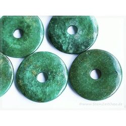 Aventurin grn Donut Edelstein 40 - 43 mm (5-6 mm stark) - Sonderqualitt -