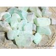 Calcit grün Wassersteine-Sonderqualität / Rohsteine extra angetrommelt - ca. 50 g