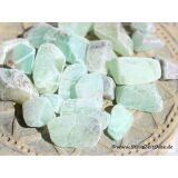 Calcit grün Wassersteine-Sonderqualität / Rohsteine extra angetrommelt - ca. 100 g